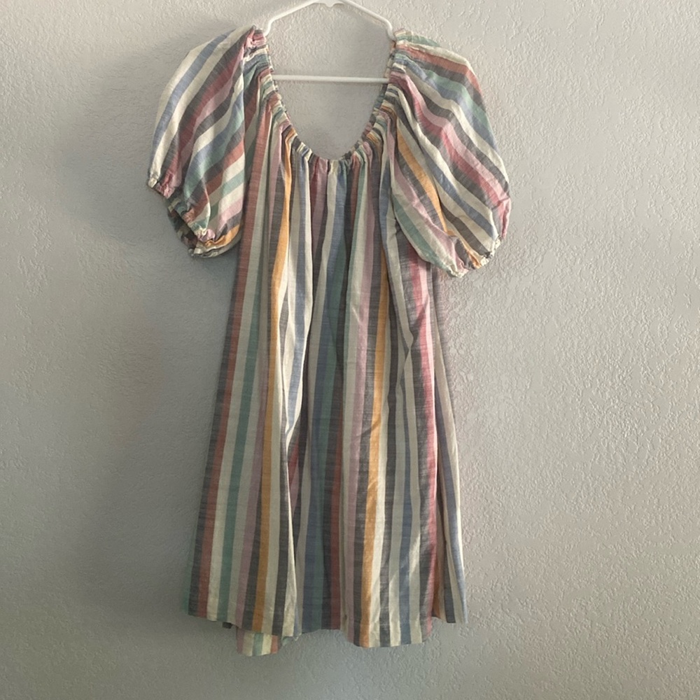Madewell Multicolor Striped Dress